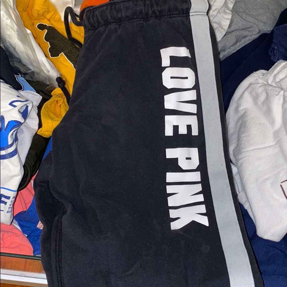 Pink jogger sweatpants